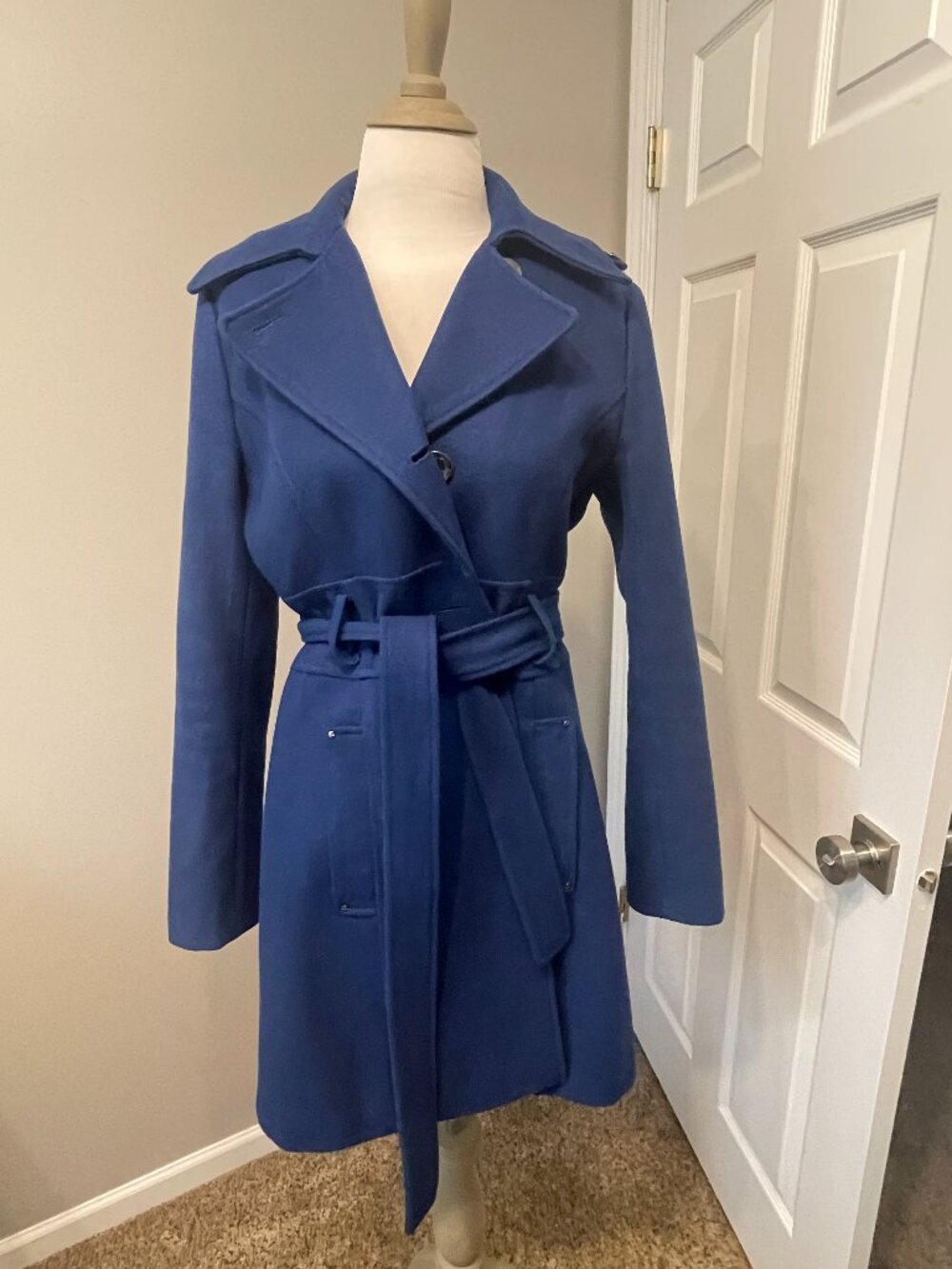 Kenneth Cole Wool Wrap Coat